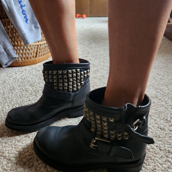 Ash studded motorcycle booties - Picture 13 of 14